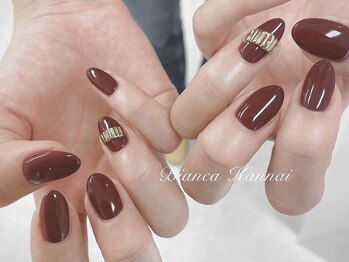 ボルドーネイル/¥5800