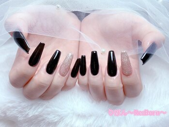 りぼん(Re:Born)/長さ出しワンカラー