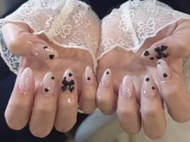 リボン×ハート