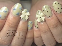 ニコッテ 本厚木(nicotte.)/リボンネイル/柄ネイル