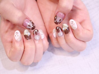 ラルネイル 大宮(Lull. nail)/＊ムース＊チョコケーキ＊