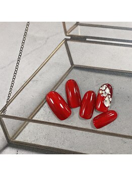 ネイルルージュ(Nail Rouge)/赤ジェルネイル