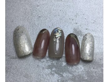 ネイルサロンクリアヴィラ(nail salon clear villa)/simple design ¥7990
