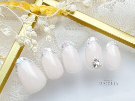 ブライダル　ガラスフレンチ