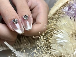 先端マグネットネイル♪