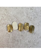 マノ(mano)/キラキラニュアンスネイル