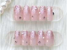 ファストネイル 渋谷店(FAST NAIL)/ピンク ラメ グラデ ワンホン