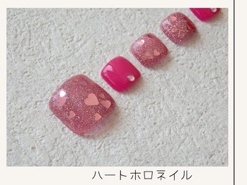 プレンティー 北千住西口店(plenty)/ハートホロネイル