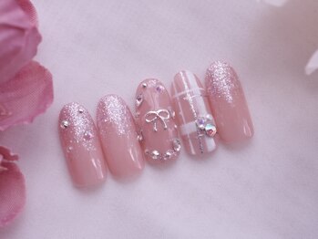 レプティーネイル(Les petite nail)の写真/"月に1度のネイルだからこそ、こだわりたい"そんな思いを叶えます♪クリスマスdesignもお任せください☆