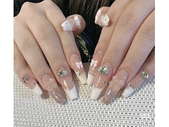 ヴィーナスネイル(Venus Nail)/長さ出し120分持ち込みデザイン