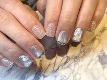 レミア 関内(REMIA)/3月　お花ネイル