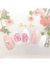 フェアリー ジョイ(Fairy Joy)/フラワーネイルベージュ