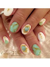 ネイルサロンクリアヴィラ(nail salon clear villa)/ターコイズ