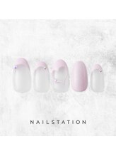 ネイルステーション イオンモール伊丹店(NAIL STATION)/フレンチネイル／パラジェル