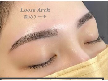 ルミシアトウキョウ 恵比寿本店(LUMICIA TOKYO)/緩めアーチ美眉/アイブロウWAX