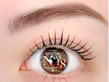 ナンバージュウハチ(N°18)/自まつ毛でオシャレ目元