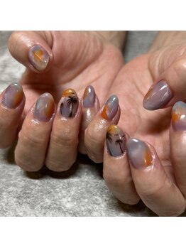 イロ(iro)/手描きアート♪ヤシの木♪