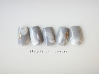 エン ダイカンヤマ(En'e daikanyama)/定額／シンプルアートコース♪