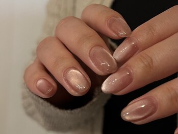 ミニョン 北堀江(mignon)/春のシンプルピンクマグネット