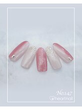 はあとねいる 富山高岡店/カラー2色縦グラデ、ラメ