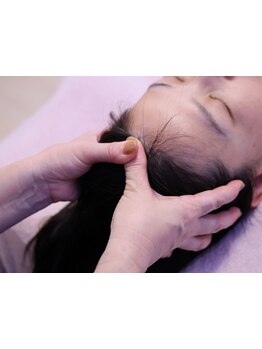 ヘッドスパで癒されたい