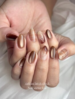 ロレ(lole)/カフェオレネイル