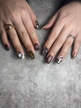 フェイス フレーム デザイン(face frame design)/ネイル画像