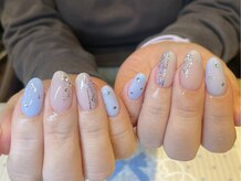 レミア 関内(REMIA)/3月　小花柄ネイル