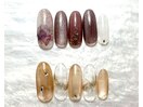 定額オフィスニュアンスネイル