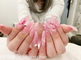 ニュアンスｘクリアピンク