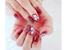 コロミネイル(colome nail)/マグネット3Dお花