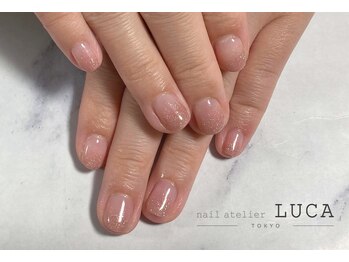 ネイルアトリエルカ(nail atelier LUCA)/N-14 ラメグラデーション