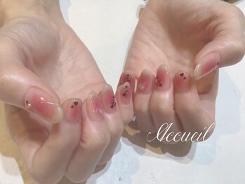 アクイユ 銀座店(ACCUEIL)/バレンタインネイル