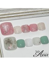 ネイルズアジュール 新潟亀田店(Nails Azur)/フット☆定額デザインCコース