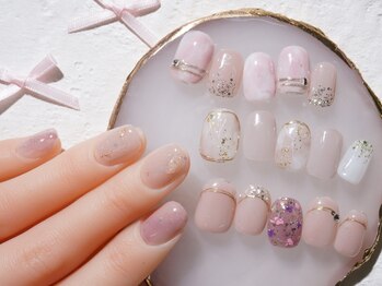 ナイスネイル 梅田店の写真/【全メニューオフ込み★パラジェル取扱】ワンカラーオフ込み¥3,990上品フレンチオフ込み¥3,990[大阪梅田]