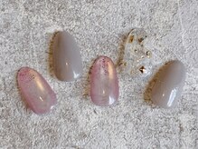 ネイルサロン エムズ(Nail Salon M's)/ポイントスタッズネイル