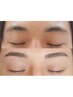 メンズ人気!眉毛スタイリング(wax脱毛)+毛量調整(間引き)
