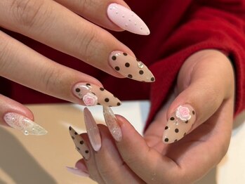 シェリーラメール 渋谷(cherielamer)/ドットネイル