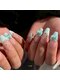 ジョジョ ネイル アット サンノミヤ(JOJO Nail at Sannomiya)の写真/トレンド感のあるワンホン/韓国/ちゅるんネイルはお任せ☆持ち込みアートの再現性もご満足な仕上がりに♪