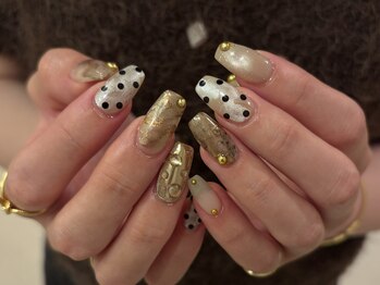 ジュイール ネイル 千葉店(Jouir nail)の写真/圧倒的アート力で最新トレンドをご提案！デザイン持ち込み歓迎/オフ無料/パラジェル追加料金なし◎