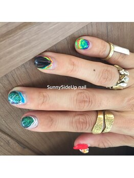 サニーサイドアップ ネイル(Sunny SideUp nail)/Autumn art☆