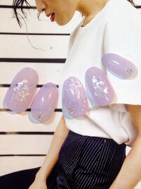 【大人ネイル】シースルー
