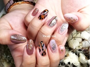 リンドゥネイル 上小田井店(Rindu Nail)/秋ベージュデザイン2