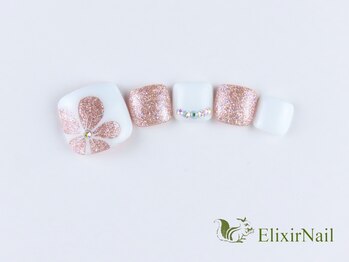 エリクサーネイル 五反田(Elixir Nail)/フット やり放題/クーポン使用