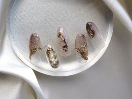 ブラウン×シェルのニュアンス