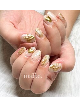 ミスリ(msRe.)/プレゼントボックスネイル