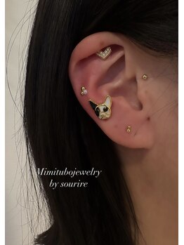 スリール(sourire)/耳ツボジュエリー