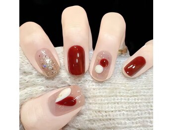 スノウ 高田馬場(snow)/お正月ネイル