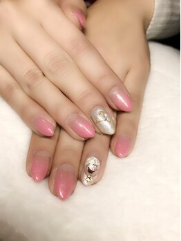 エテルノリンド(Eterno Lindo)/モテ可愛♪グラデーションネイル