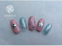 ネイルスタジオ アンビエント 表町店(Nail Studio ambient)/くすみネイル 9800円